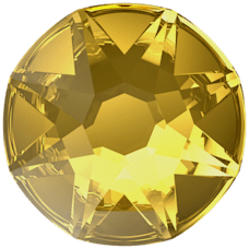 Стразы горячей фиксации 2078 ss 20 Golden Topaz HF