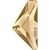 2738 12x6 mm Crystal Golden Shadow F