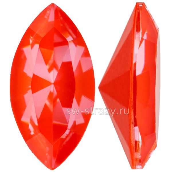 Кристаллы 4228 10x5 mm Crystal Orange Ignite