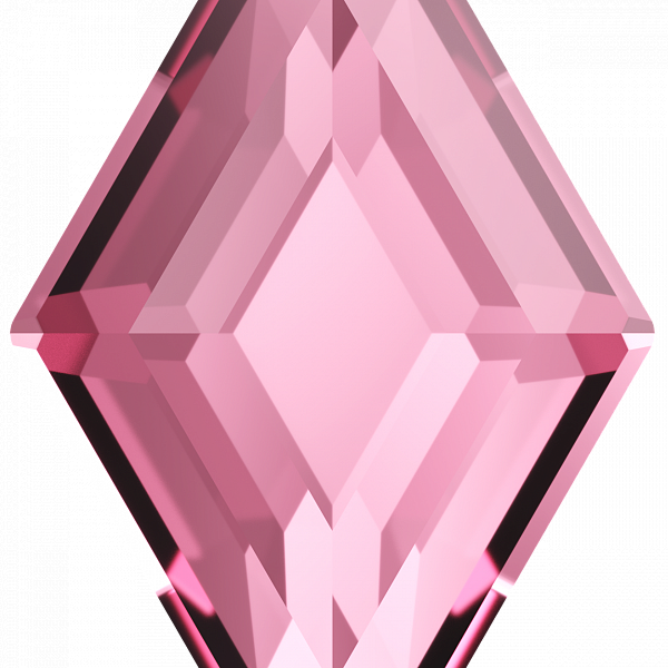 Стразы горячей фиксации 2773 6,6x3,9 mm Light Rose HF