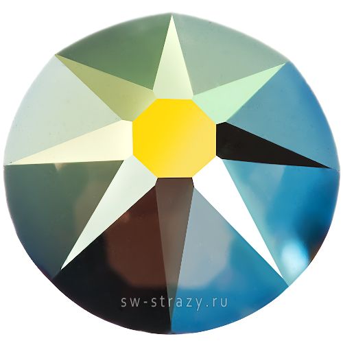 2088 ss 12 Crystal Iridescent Green F