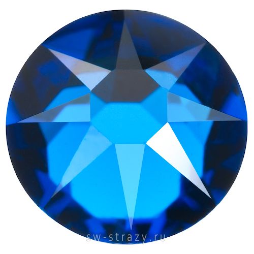 Стразы горячей фиксации 2078 ss 16 Capri Blue HF