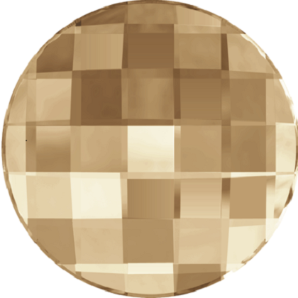 2035 6 mm Crystal Golden Shadow F